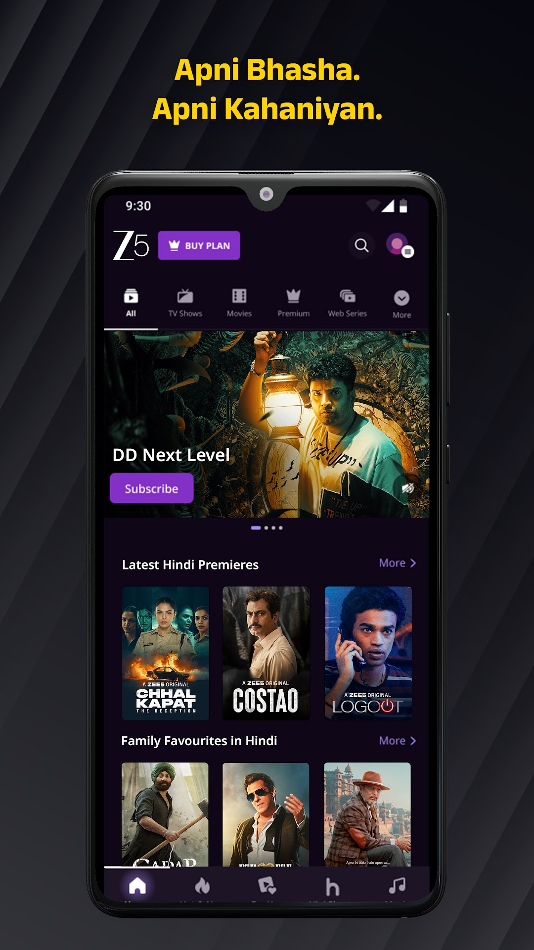ZEE5: Movies, TV Shows, Series mod apk screenshot 1