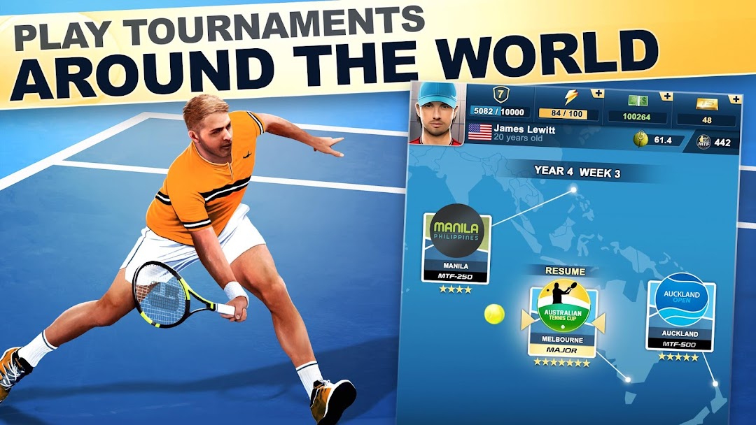 TOP SEED Tennis Manager 2026 mod apk screenshot 1