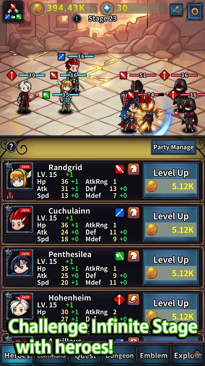 Rebirth Heroes mod apk screenshot 2