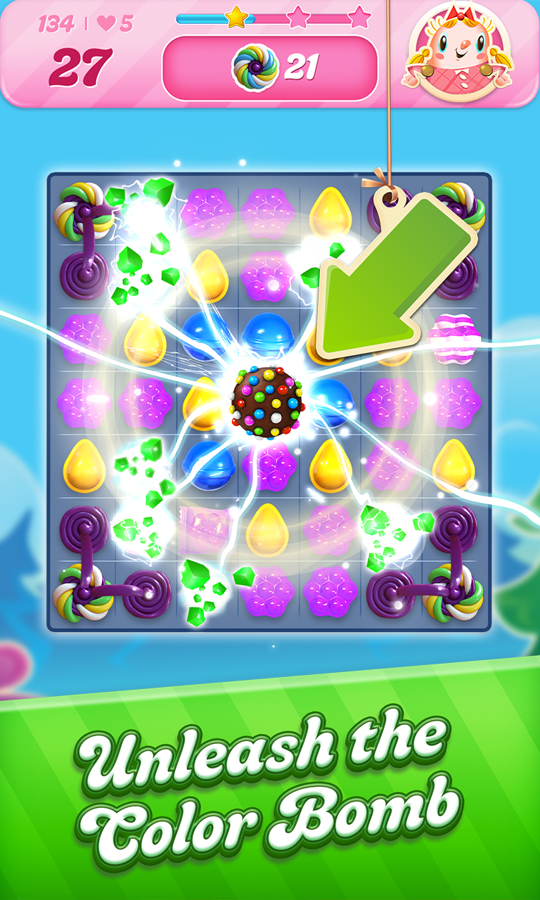 Candy Crush Saga mod apk screenshot 2