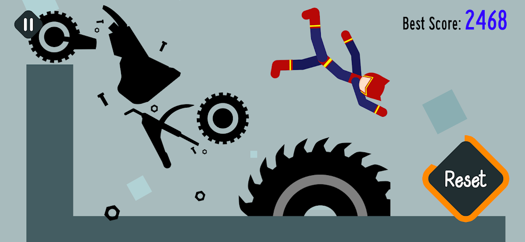 Ragdoll Turbo Dismount mod apk screenshot 2