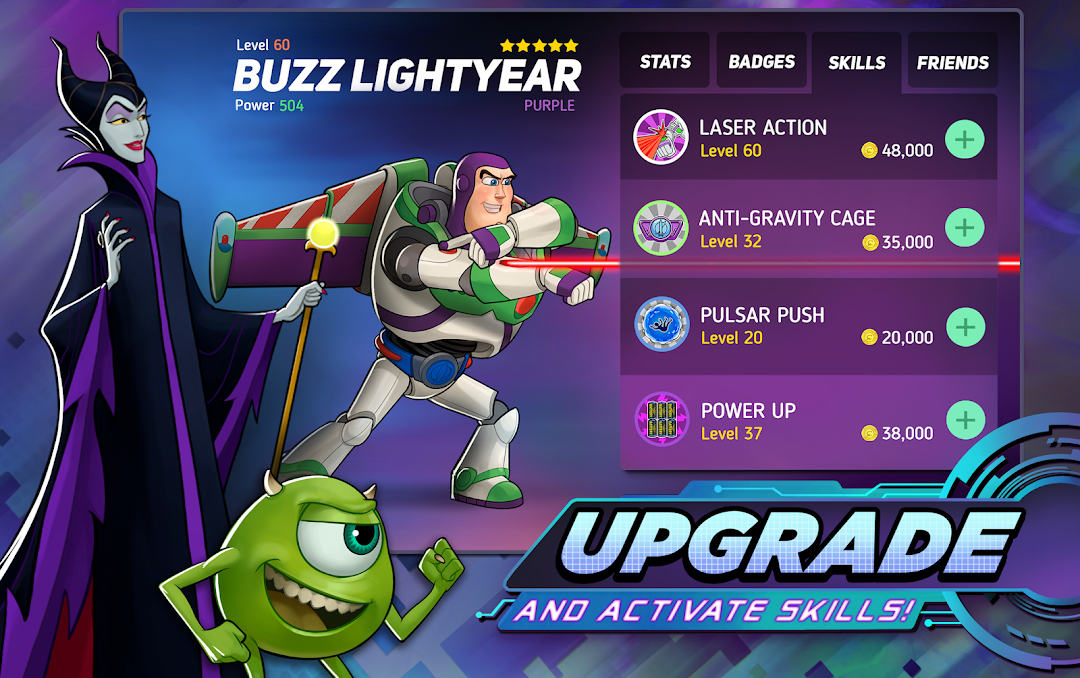 Disney Heroes: Battle Mode mod apk screenshot 4