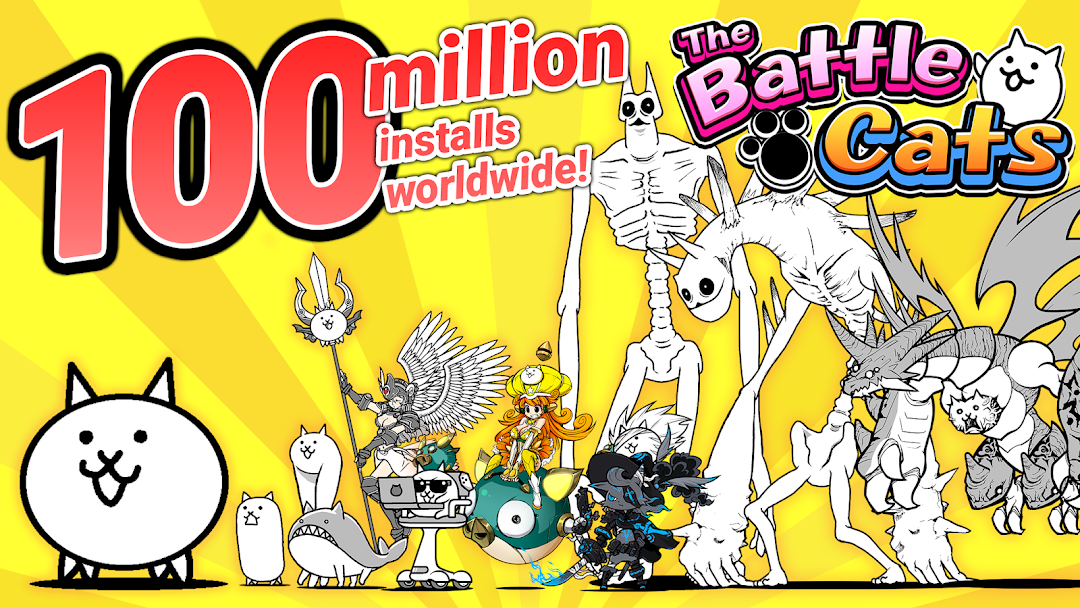 The Battle Cats mod apk screenshot 1