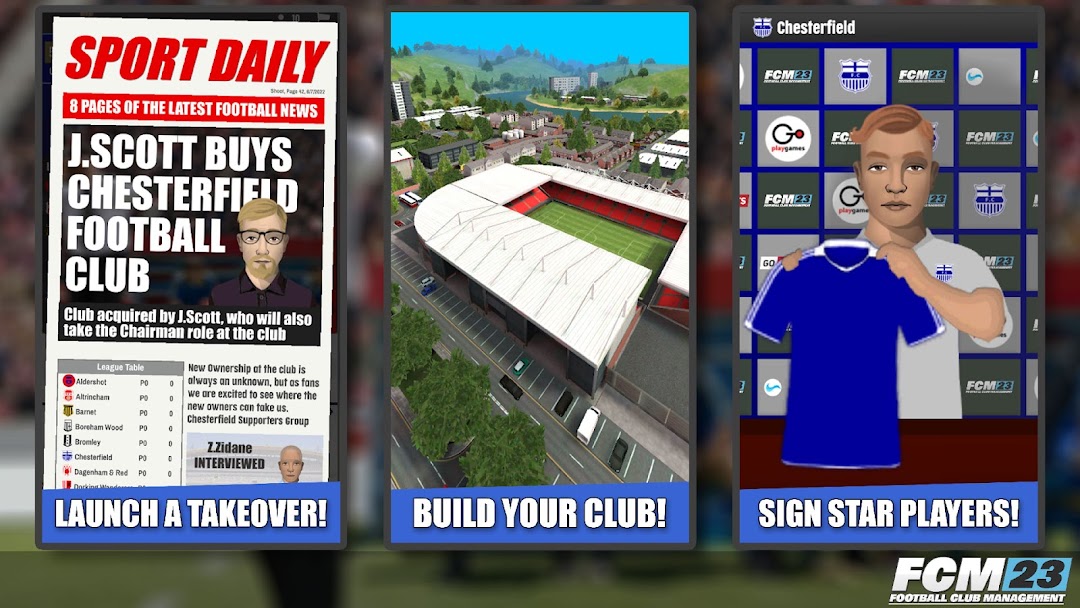 FCM23 Soccer Club Management mod apk screenshot 3