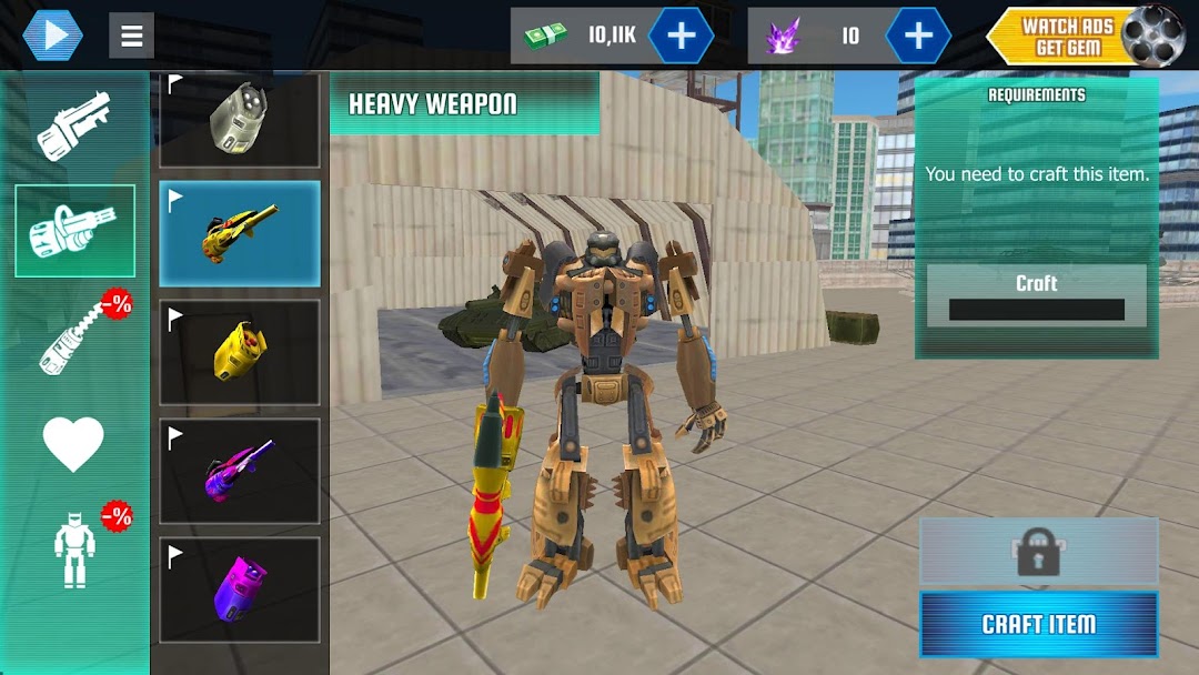 Robot Shark mod apk screenshot 3