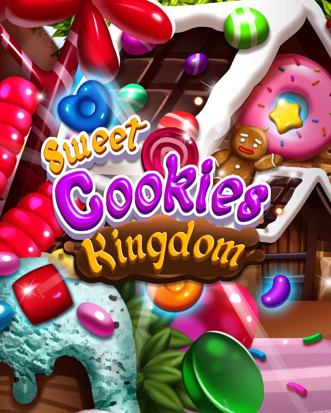 Sweet Cookies Kingdom_Match 3 mod apk screenshot 1