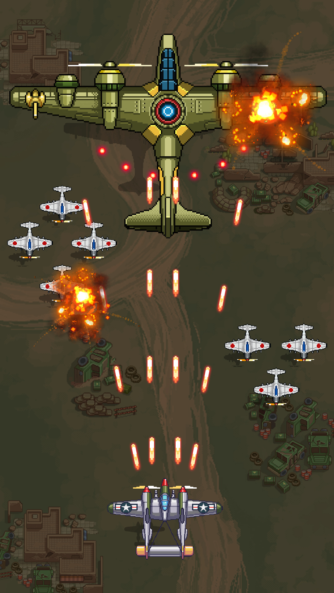 1945 Air Force: Plane Shooter mod apk screenshot 5