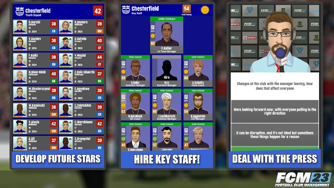 FCM23 Soccer Club Management mod apk screenshot 4