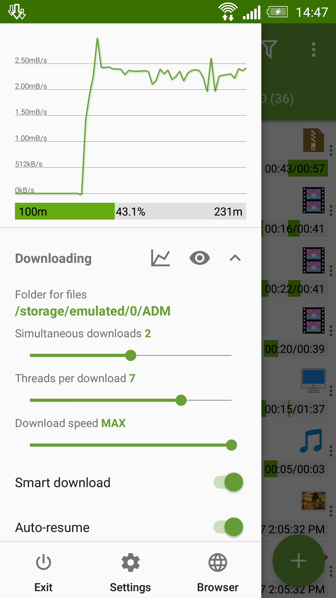 Advanced Download Manager mod apk screenshot 2