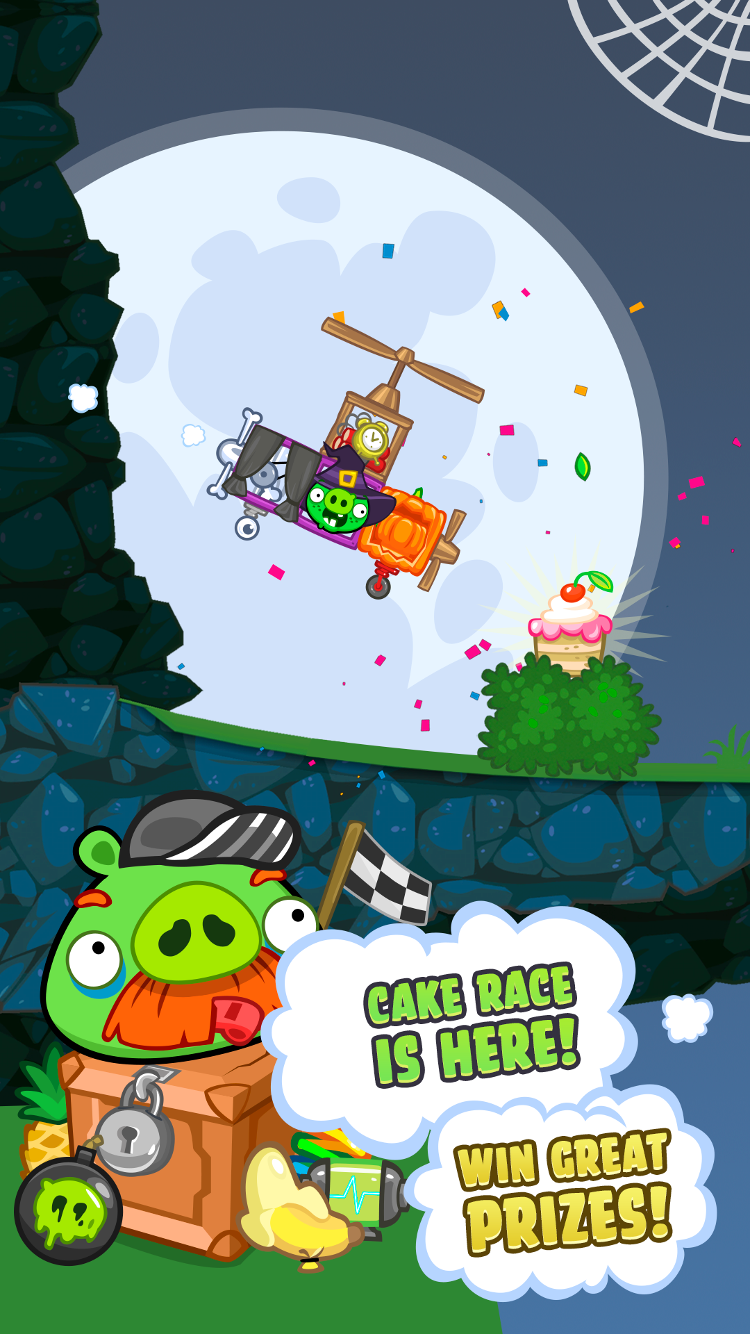 Bad Piggies mod apk screenshot 2