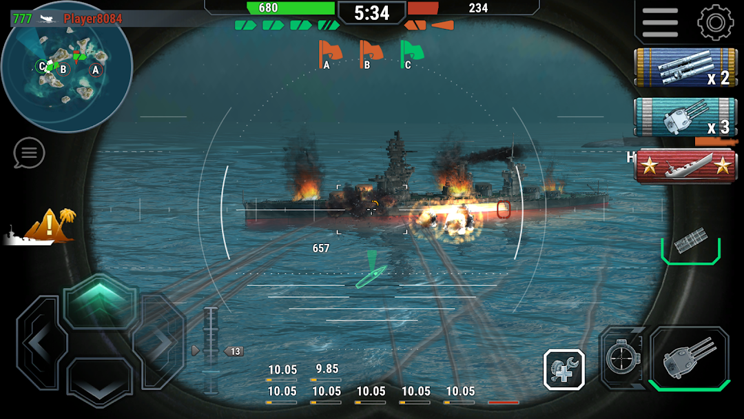 Warships Universe Naval Battle mod apk screenshot 3