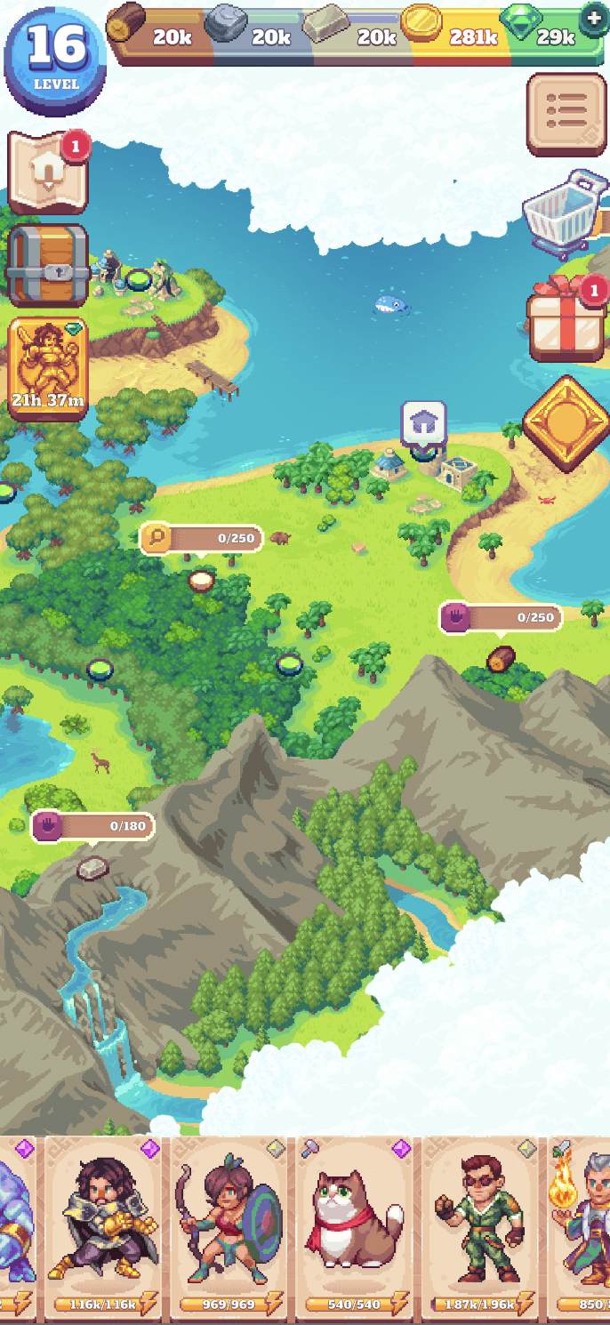 Tinker Island 2 mod apk screenshot 5
