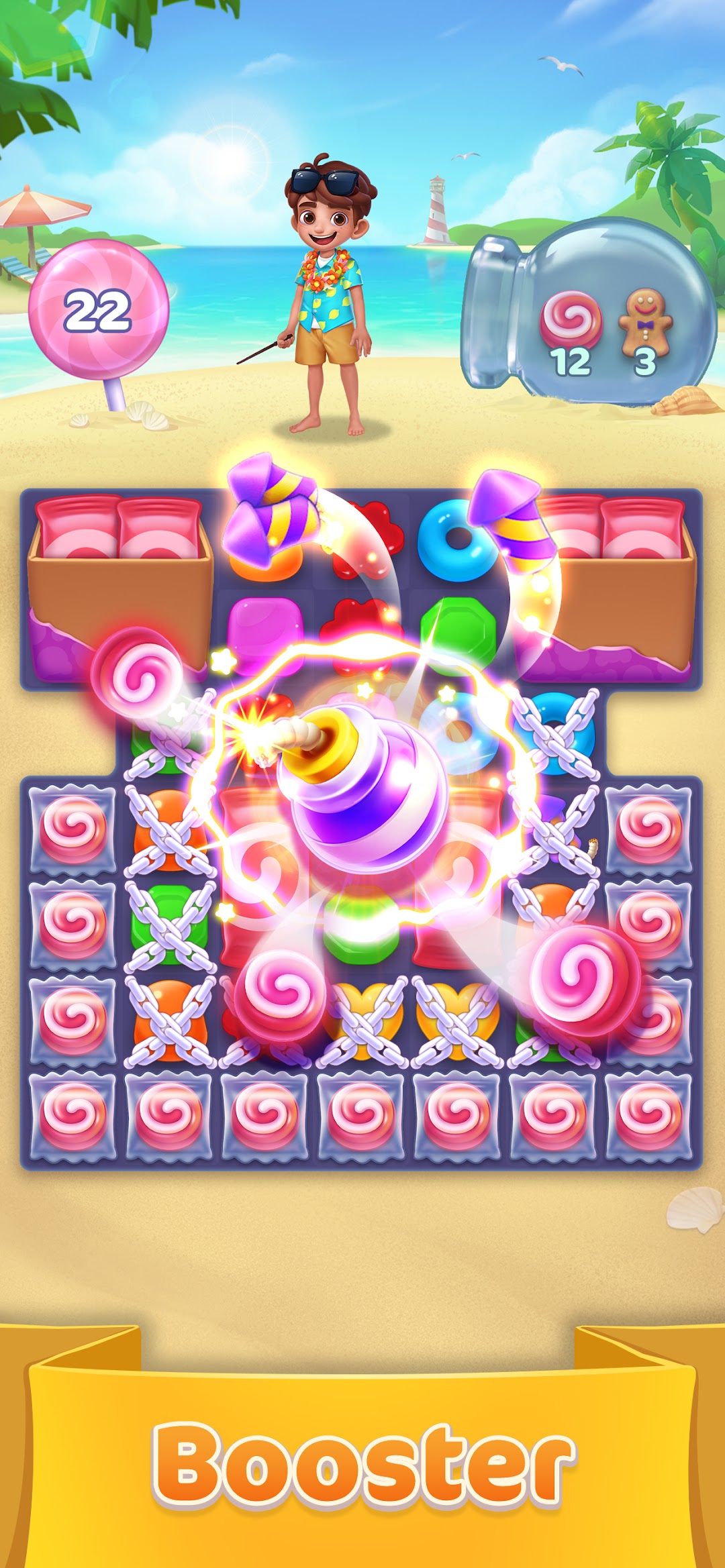 Jellipop Match mod apk screenshot 1