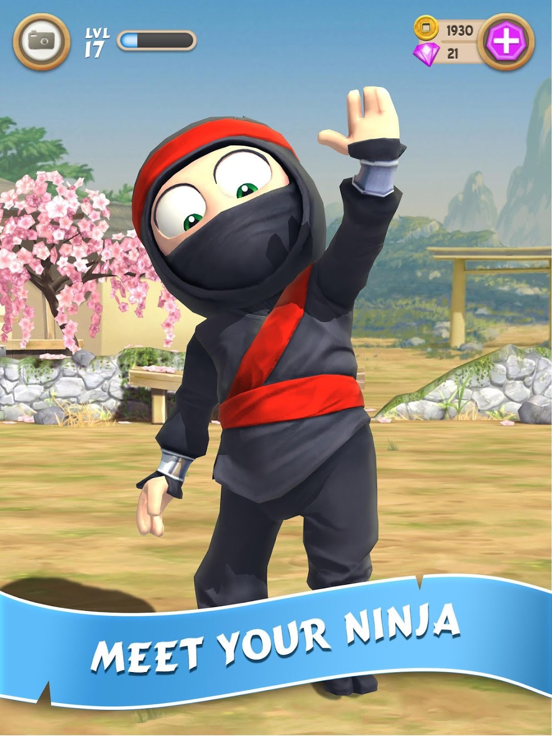 Clumsy Ninja mod apk screenshot 1