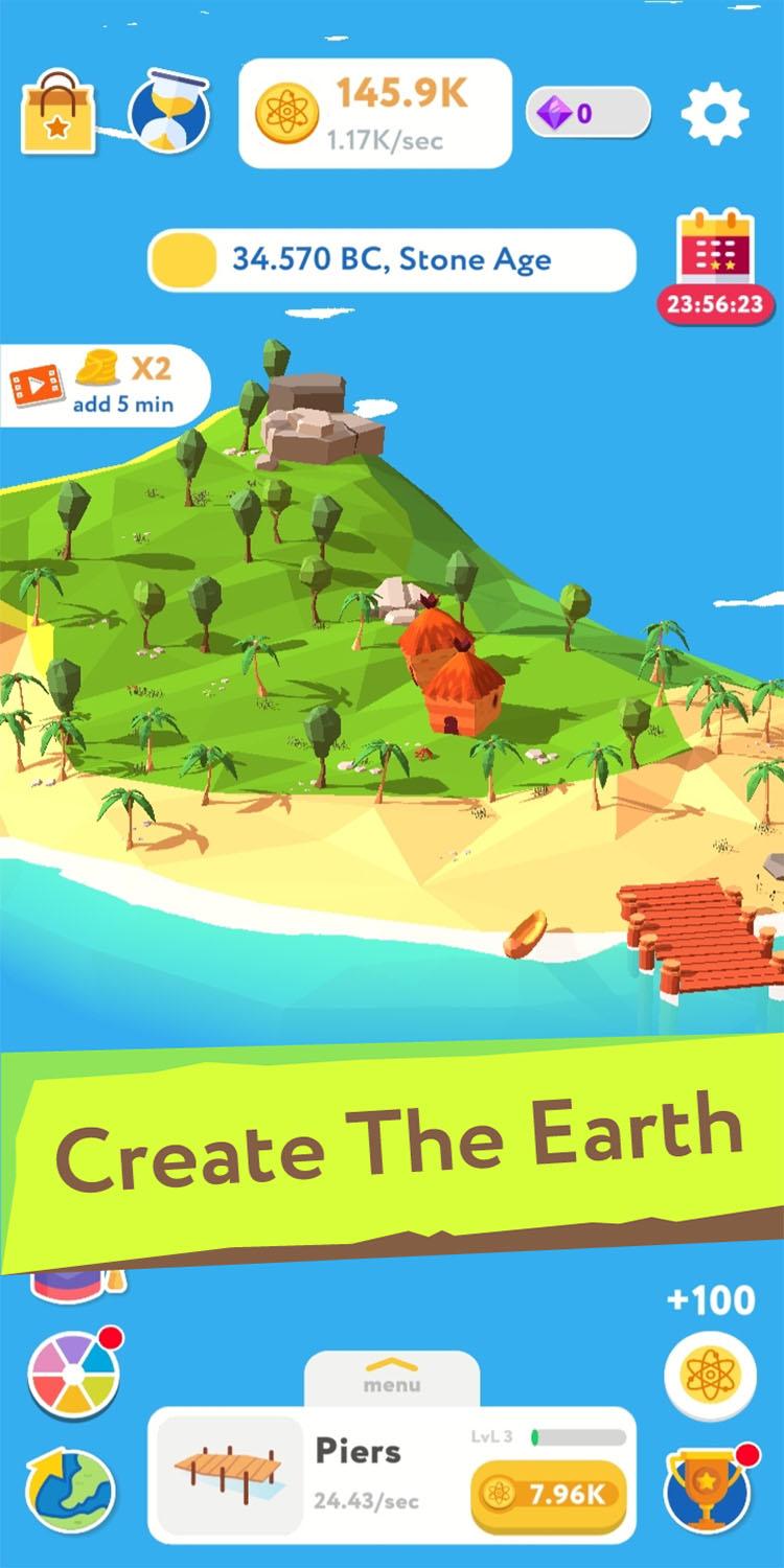 Evolution Idle Tycoon Clicker mod apk screenshot 1