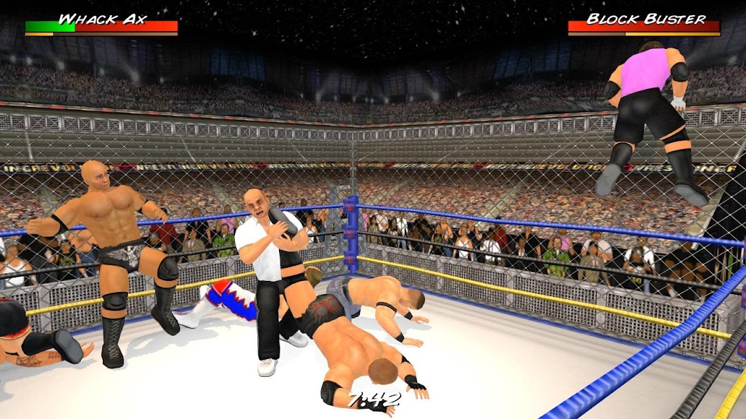 Wrestling Revolution 3D mod apk screenshot 1