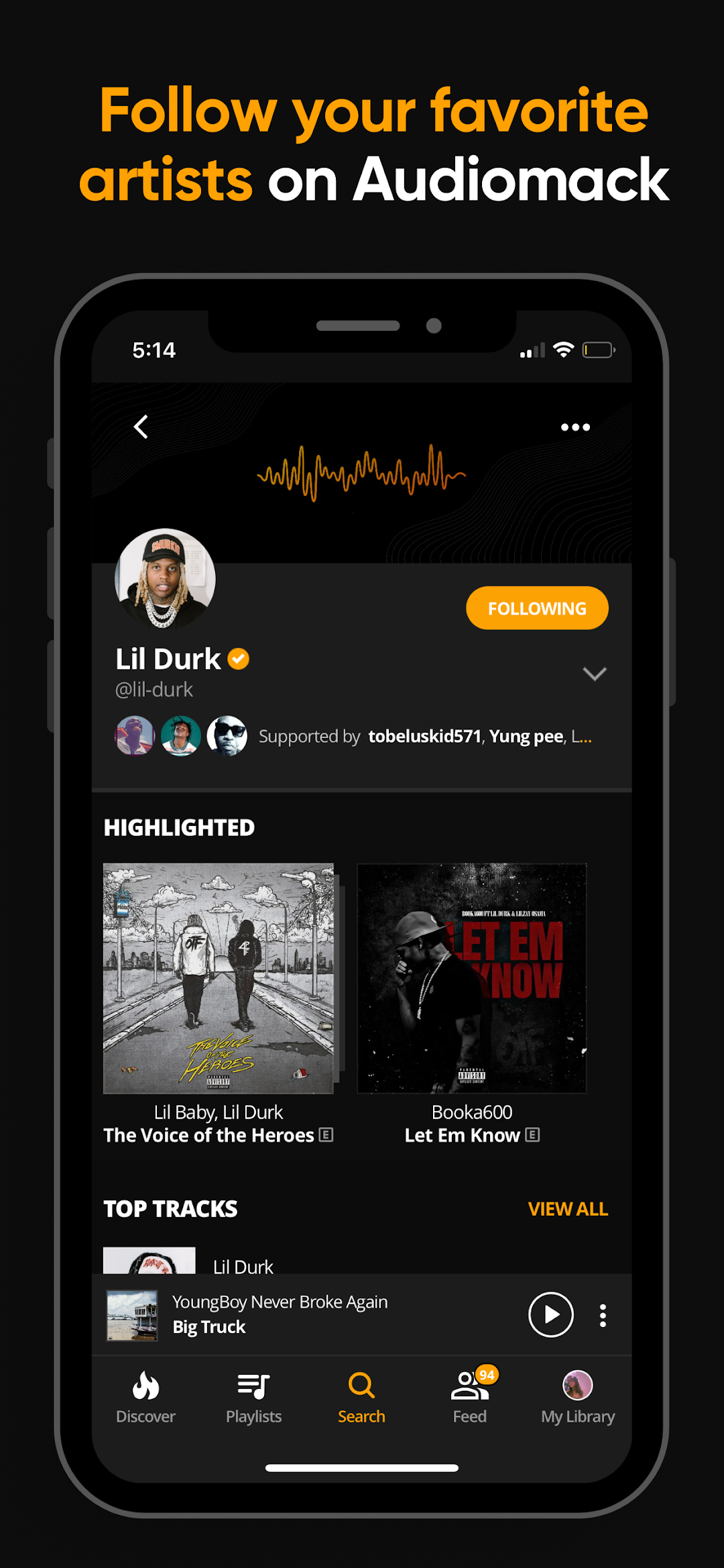 Audiomack: Music Downloader mod apk screenshot 5