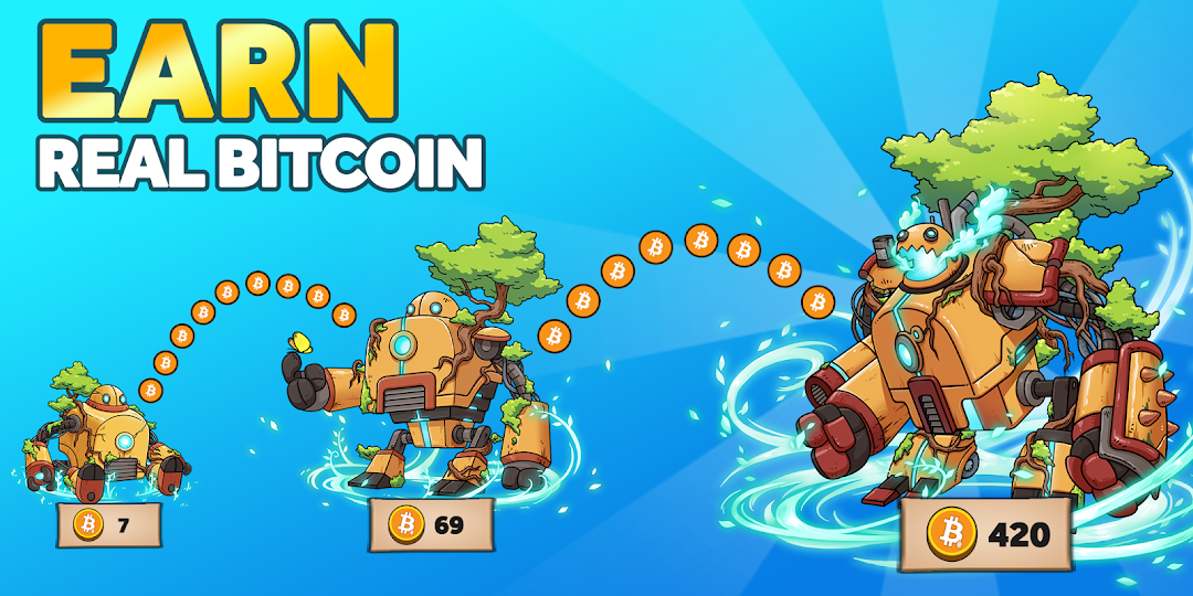 Merge Monsters - Earn Bitcoin mod apk screenshot 1