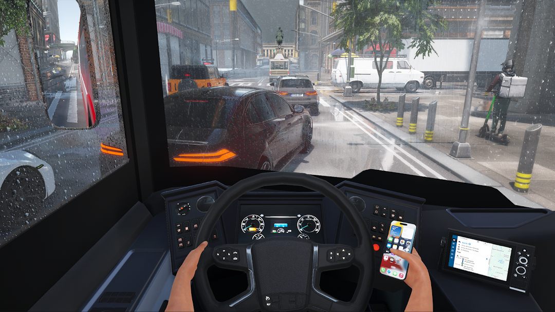 Bus Simulator : EVO mod apk screenshot 3
