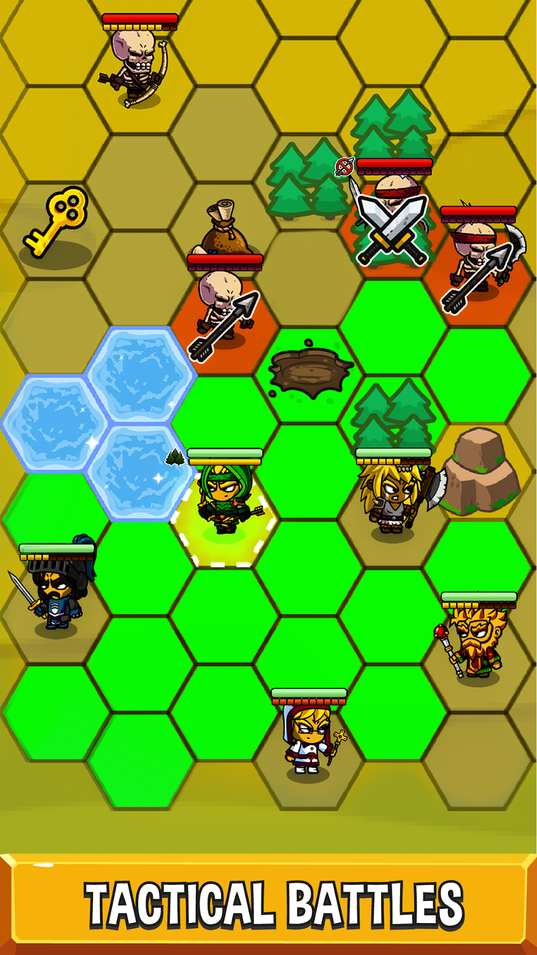 Five Heroes: The King's War mod apk screenshot 5