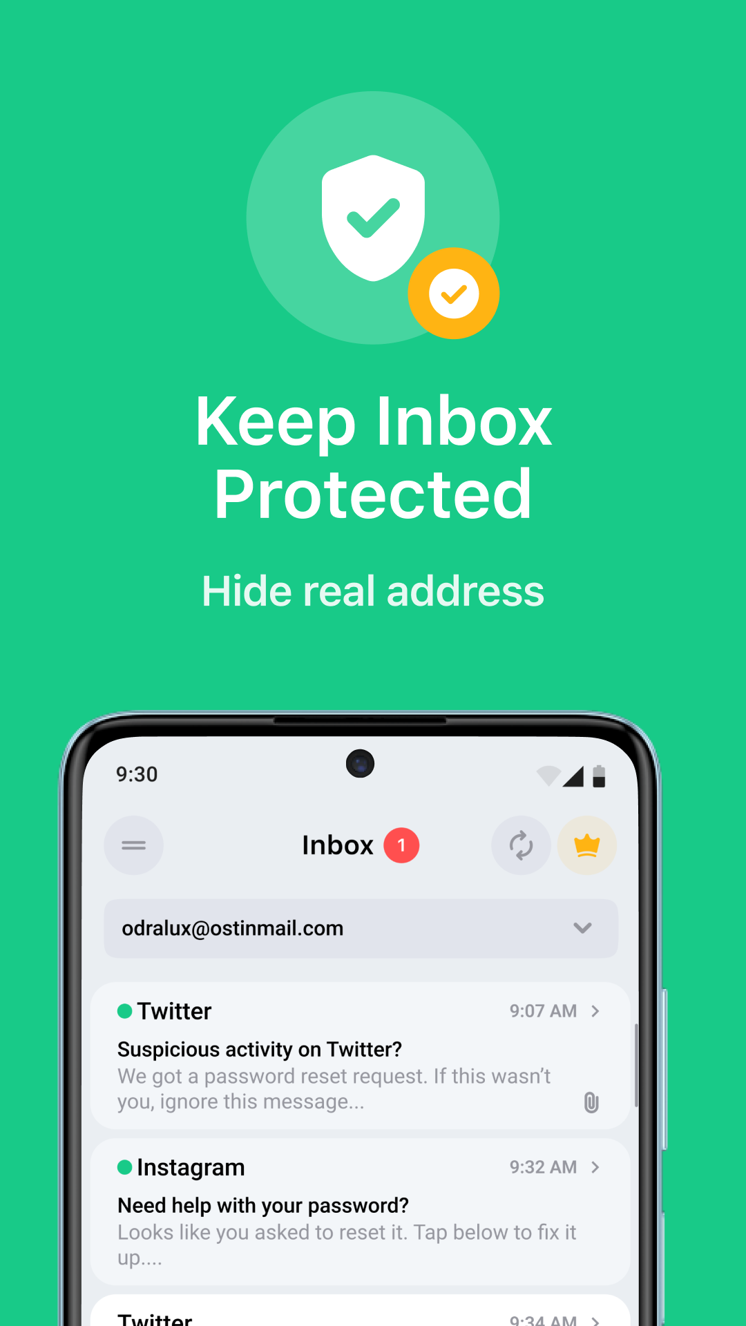 Temp Mail - Temporary Email mod apk screenshot 3