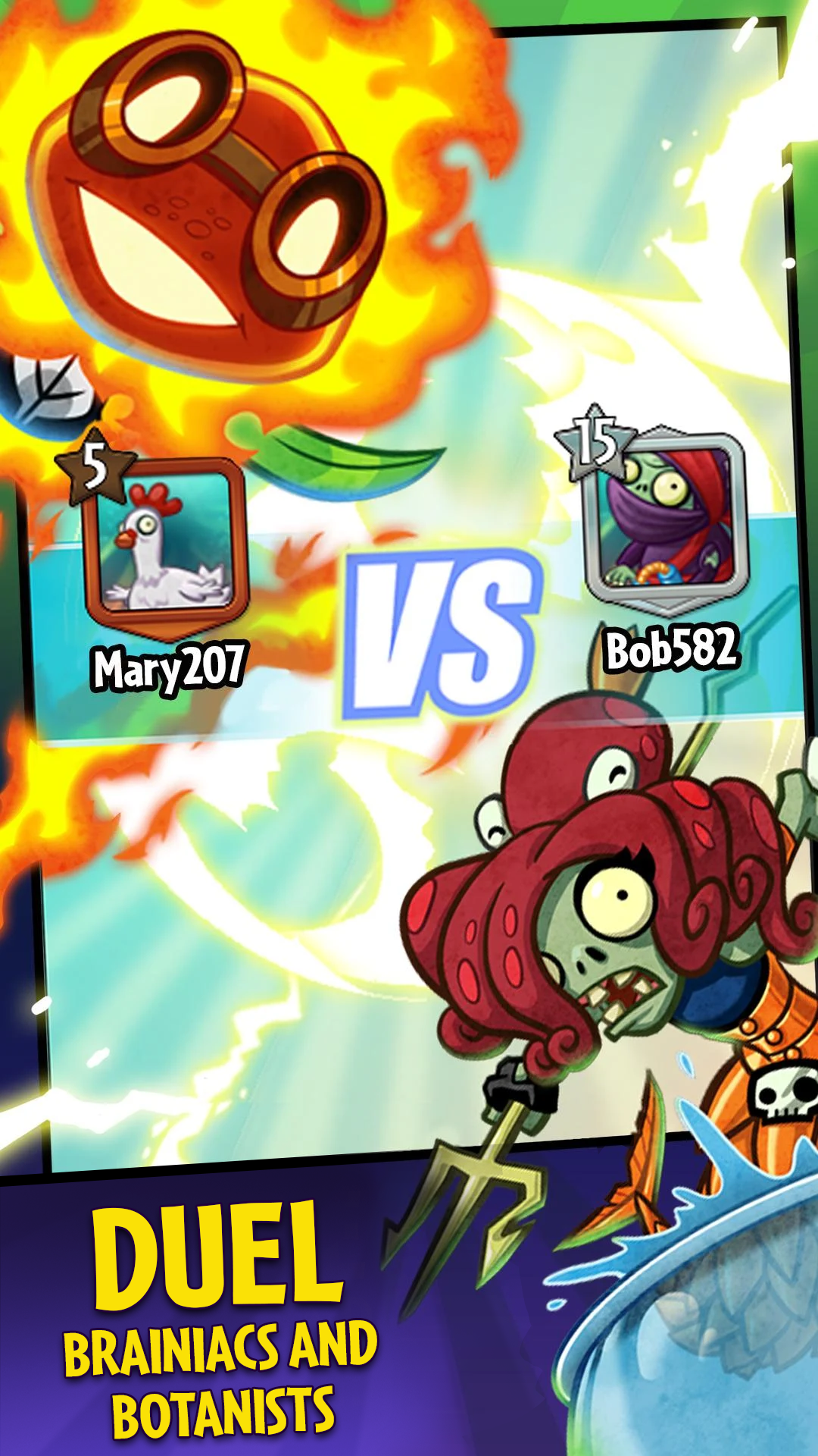 Plants vs. Zombies™ Heroes mod apk screenshot 3