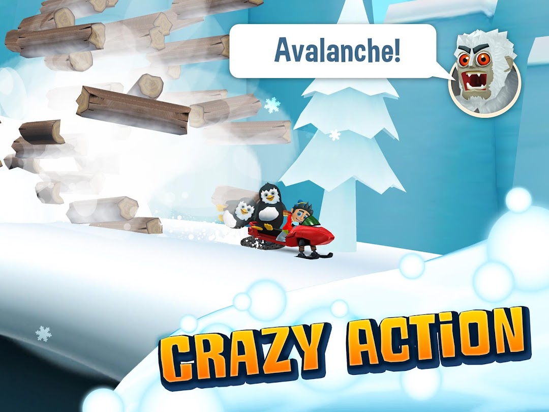Ski Safari 2 mod apk screenshot 1