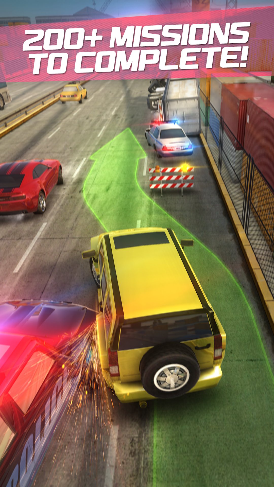 Highway Getaway: Police Chase mod apk screenshot 4