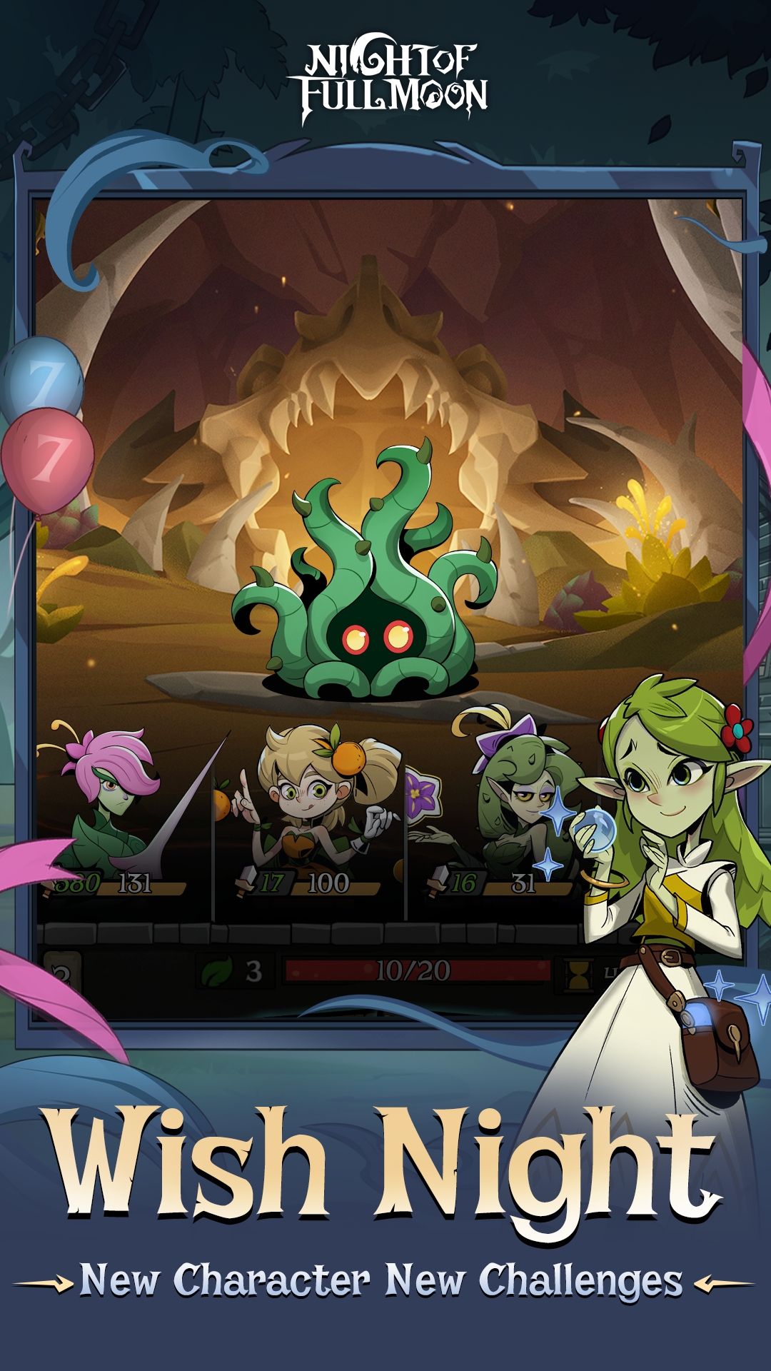 Night of the Full Moon mod apk screenshot 1