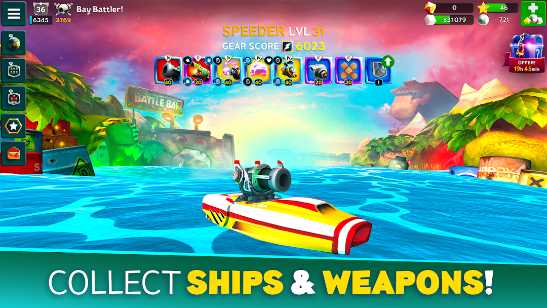 Battle Bay mod apk screenshot 1