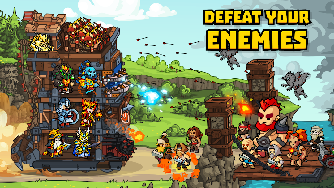 Tower Defense: Towerlands (TD) mod apk screenshot 1