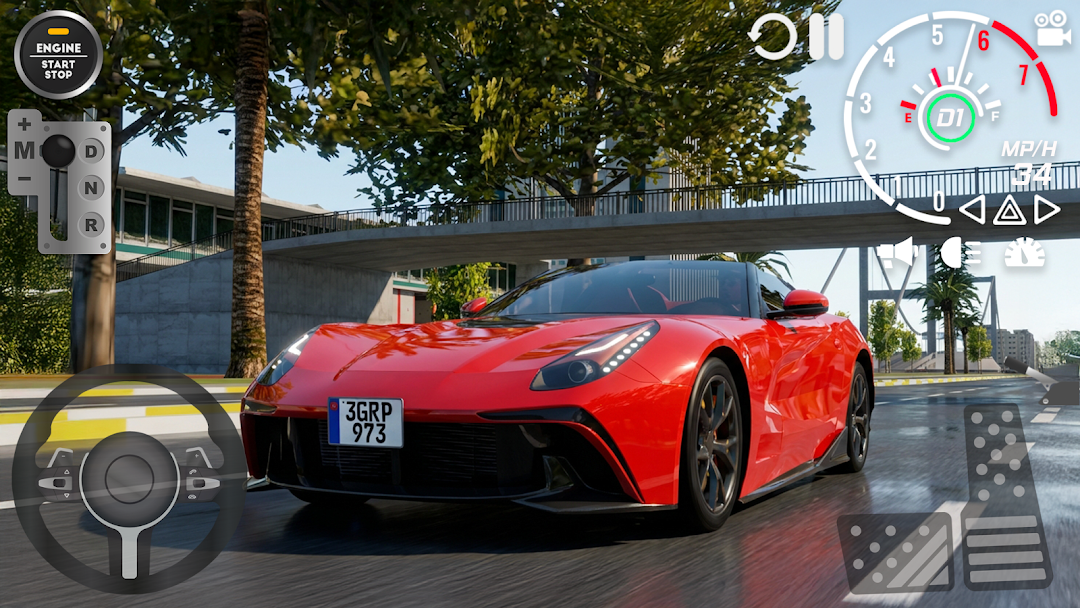 Fast&Grand: Car Driving Game mod apk screenshot 1