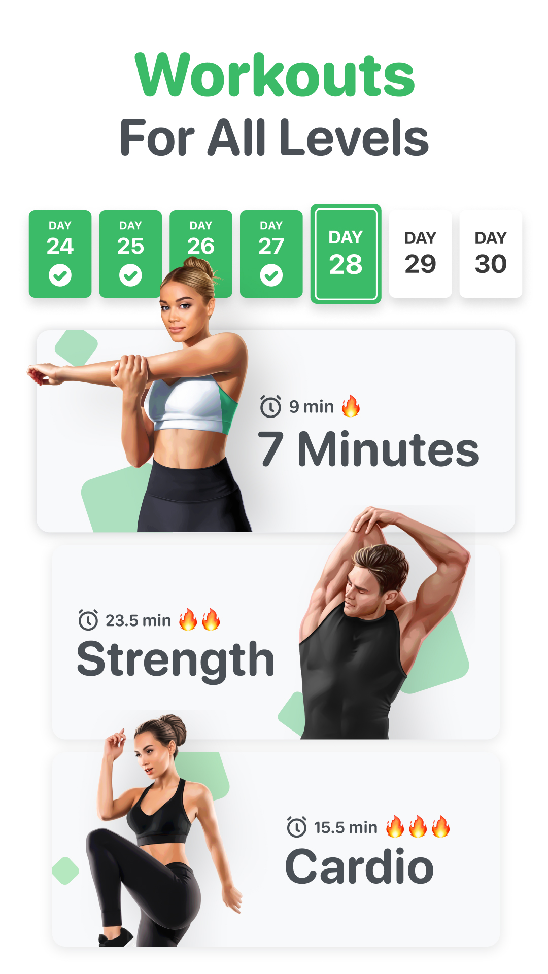 Home Fitness Coach: FitCoach mod apk screenshot 2