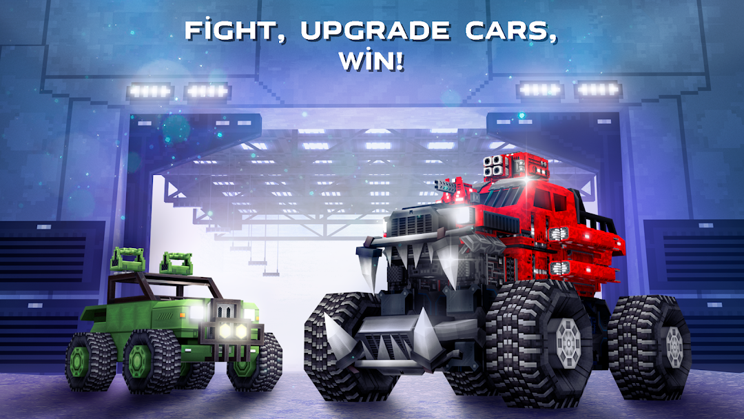 Blocky Cars online games mod apk screenshot 5