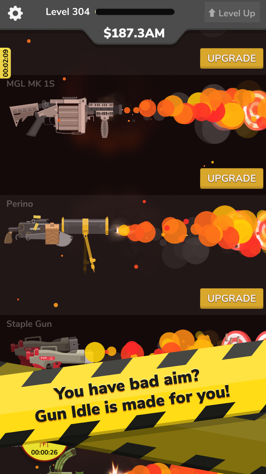 Gun Idle mod apk screenshot 3