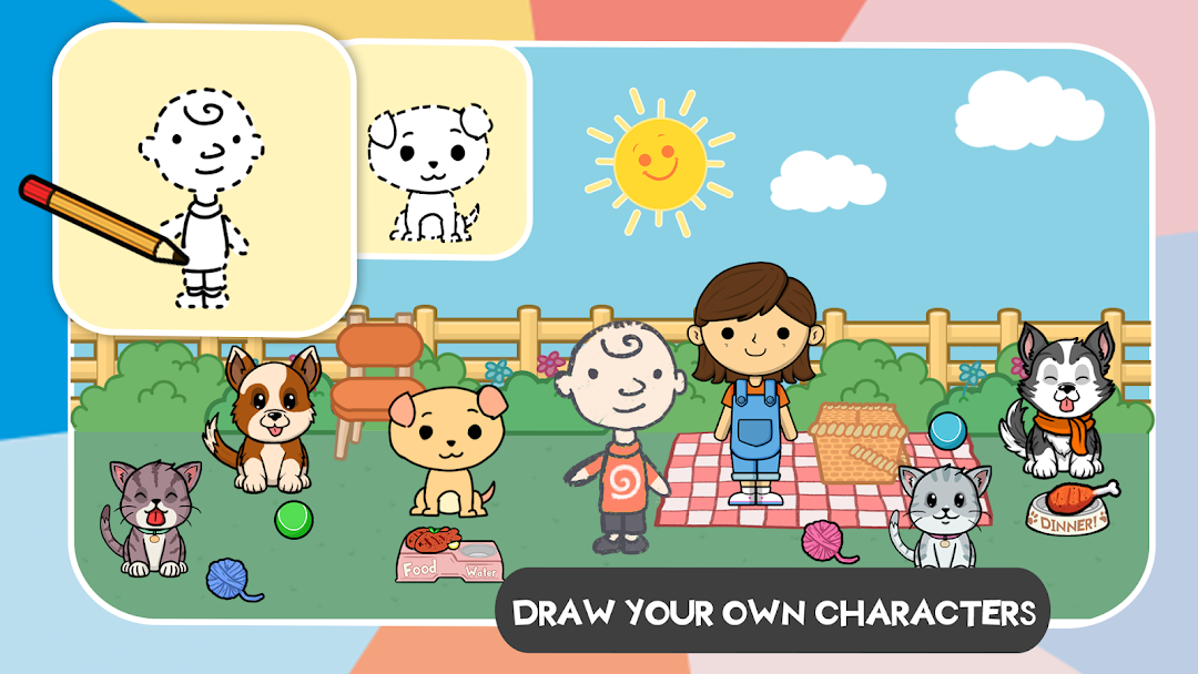 Lila's World:Create Play Learn mod apk screenshot 4