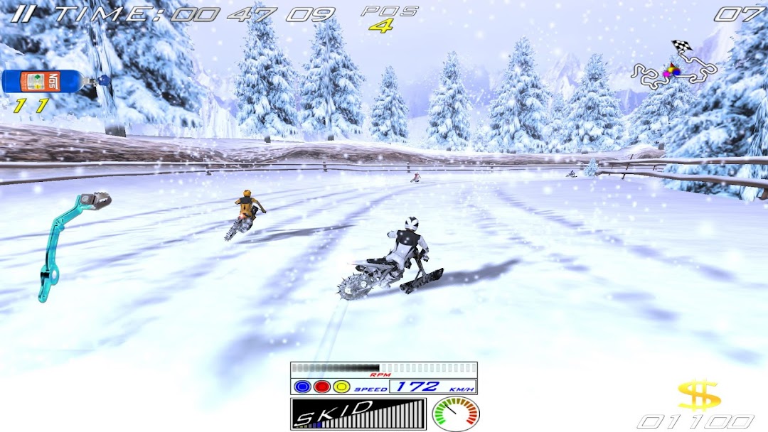 XTrem SnowBike mod apk screenshot 2