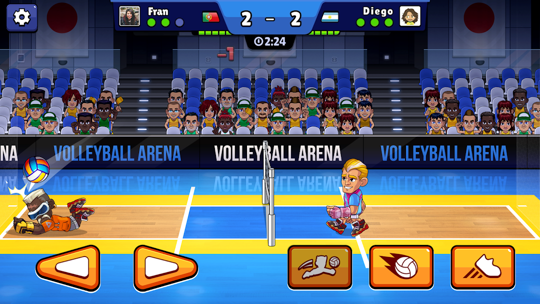 Volleyball Arena: Spike Hard mod apk screenshot 1