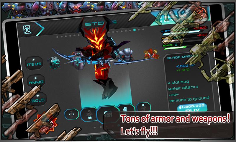 Star Warfare:Alien Invasion HD mod apk screenshot 4