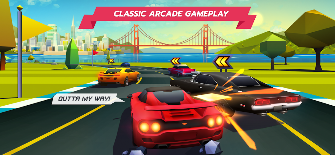 Horizon Chase – Arcade Racing mod apk screenshot 1