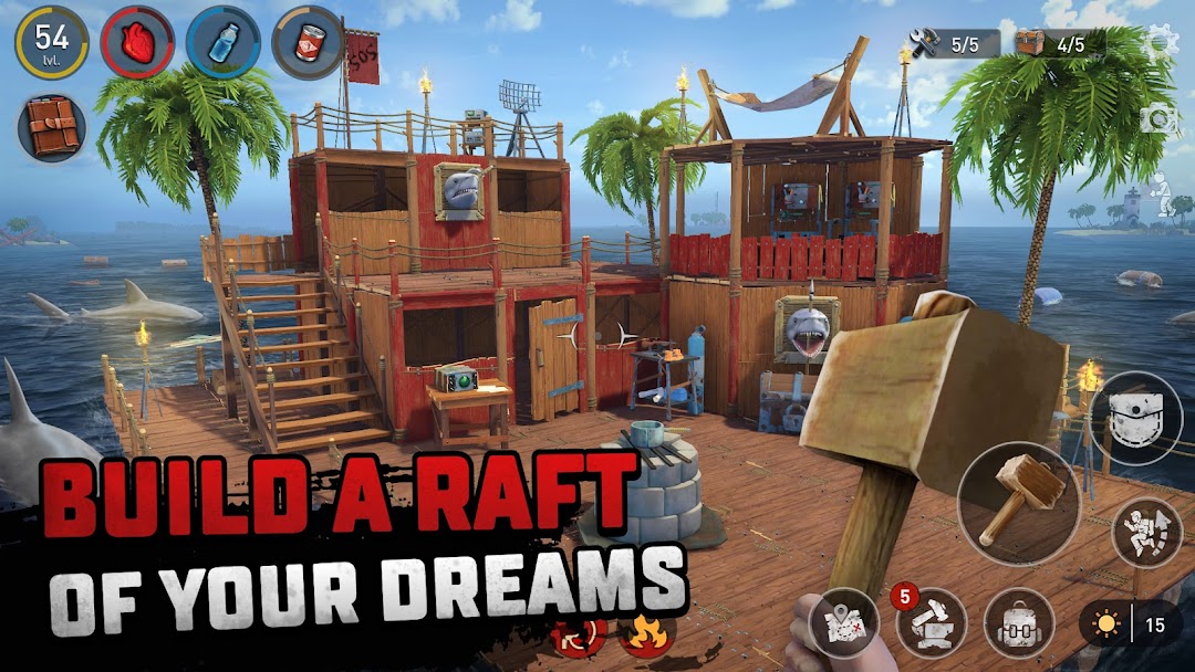 Raft® Survival - Ocean Nomad mod apk screenshot 5