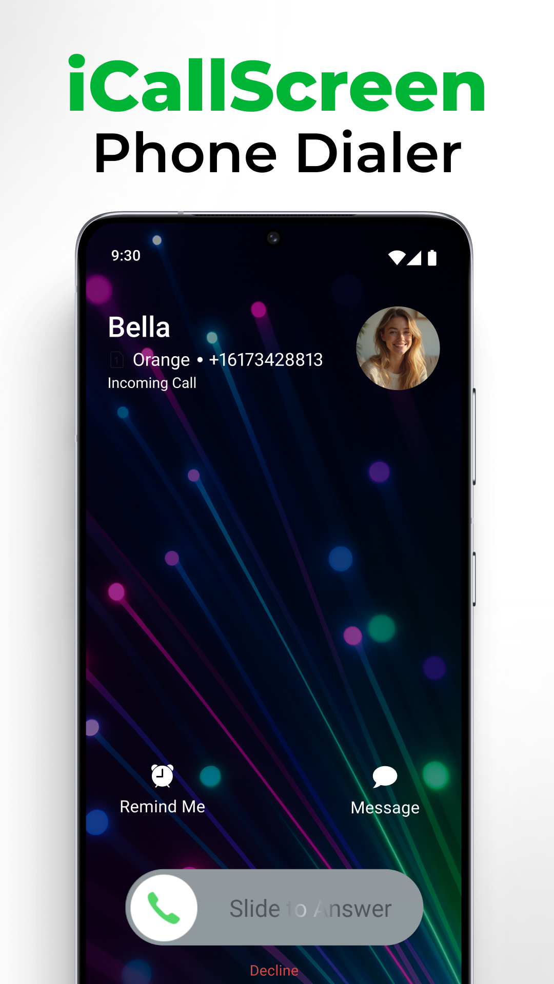 iCallScreen - Phone Dialer mod apk screenshot 1