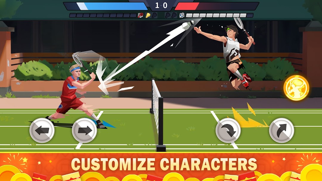 Badminton League mod apk screenshot 5
