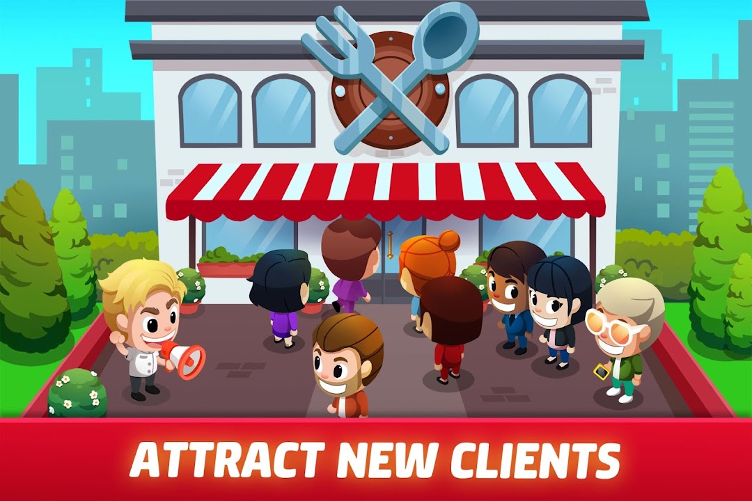 Idle Restaurant Tycoon mod apk screenshot 3