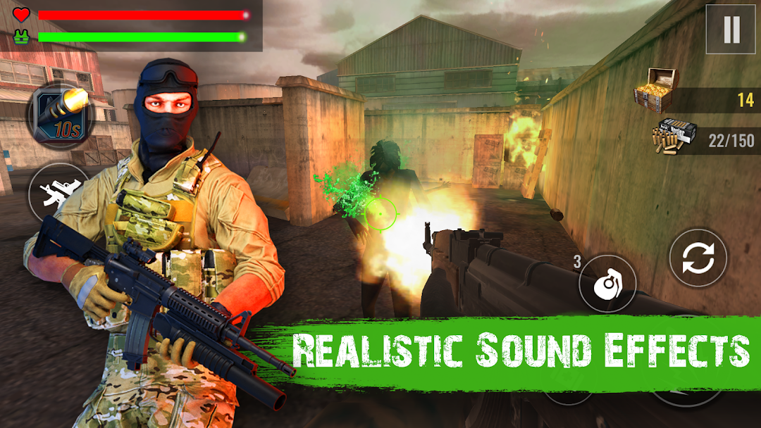 Zombie Shooter Hell 4 Survival mod apk screenshot 4