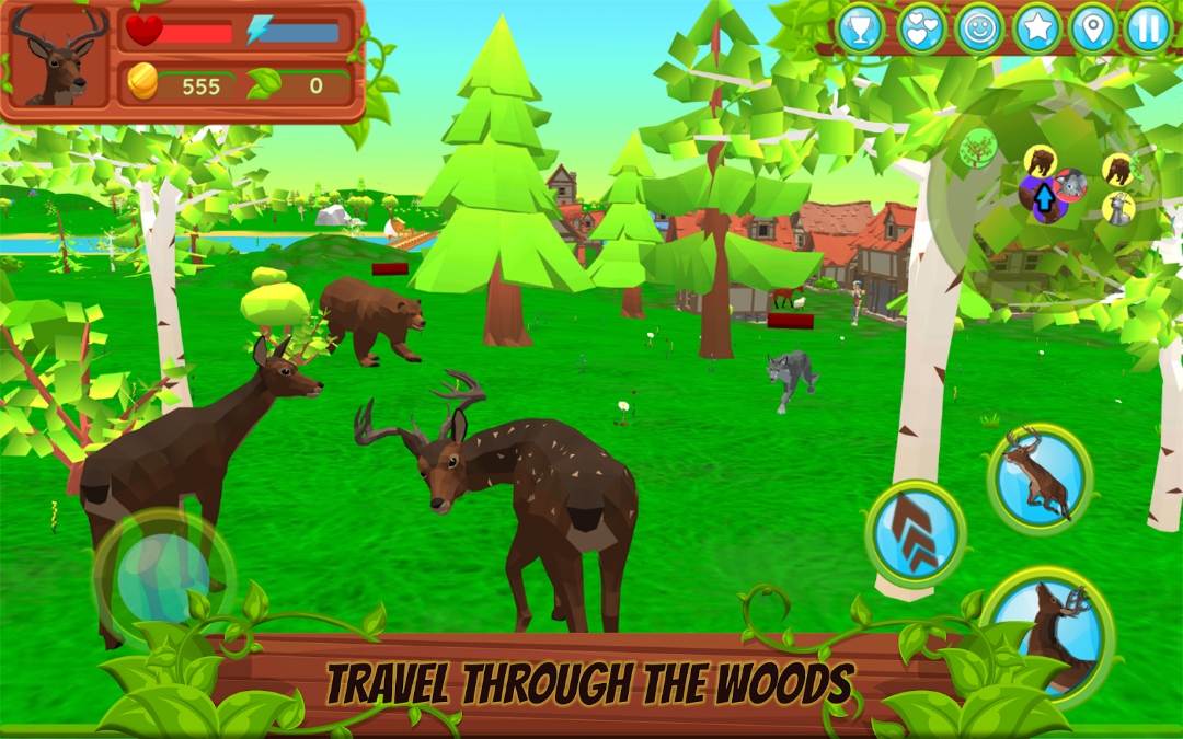Deer Simulator mod apk screenshot 1