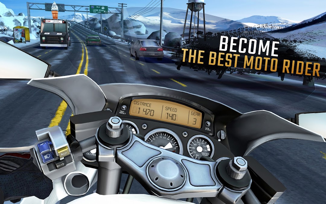 Moto Rider GO: Highway Traffic mod apk screenshot 5