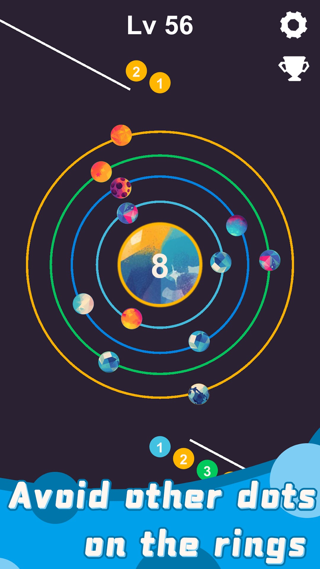 Dots Order 2 - Dual Orbits mod apk screenshot 2