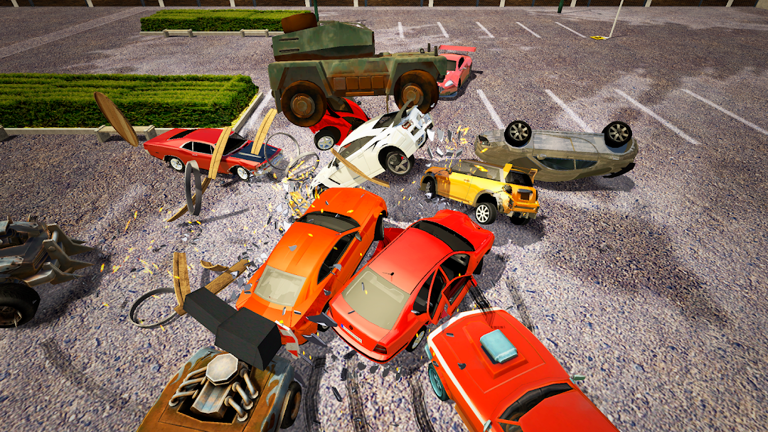 Demolition Derby Mad Car Crash mod apk screenshot 4