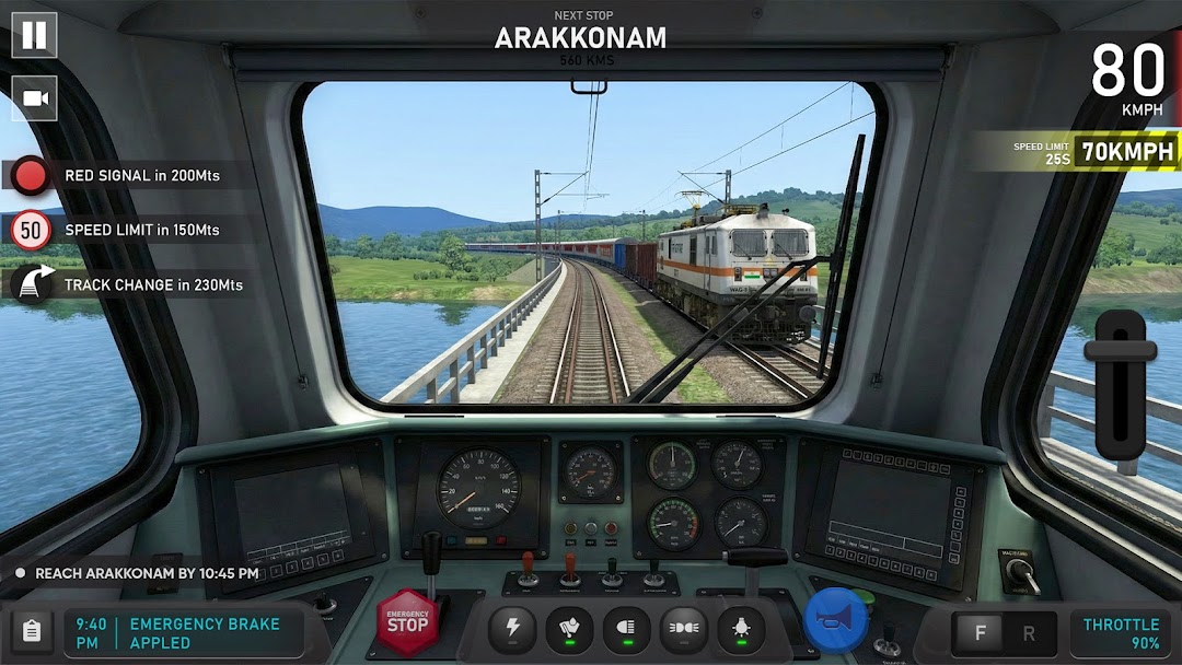 Indian Train Simulator: Game mod apk screenshot 2